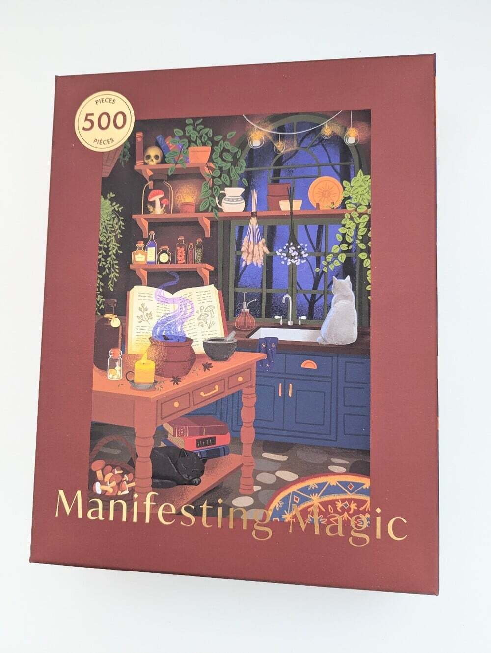 NEW IN BOX Hobbry "Manifesting Magic"  500-Piece Puzzle